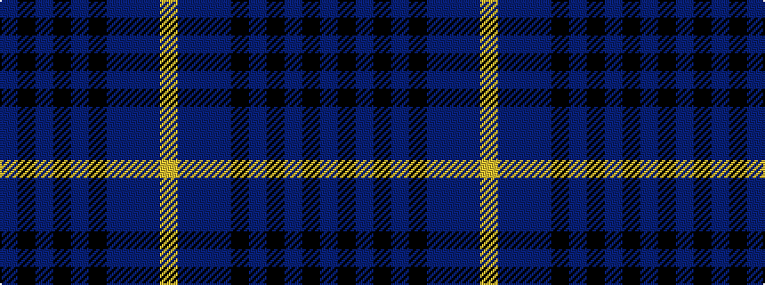 idealised woven sample of pattern BKBKBKBBBY