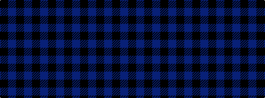 idealised woven sample of pattern BKBKBKBK