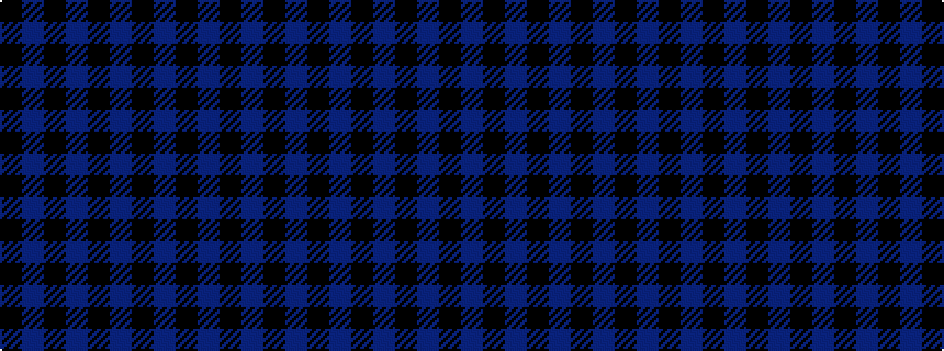 idealised woven sample of pattern BKBKBKBKBK