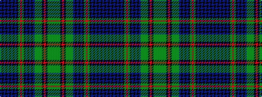 idealised woven sample of pattern BKBKBKBKBKGRGKBKBKBGGGGKRKGGGG