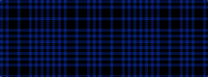 idealised woven sample of pattern BKBKBKBKKKBKKKBKB