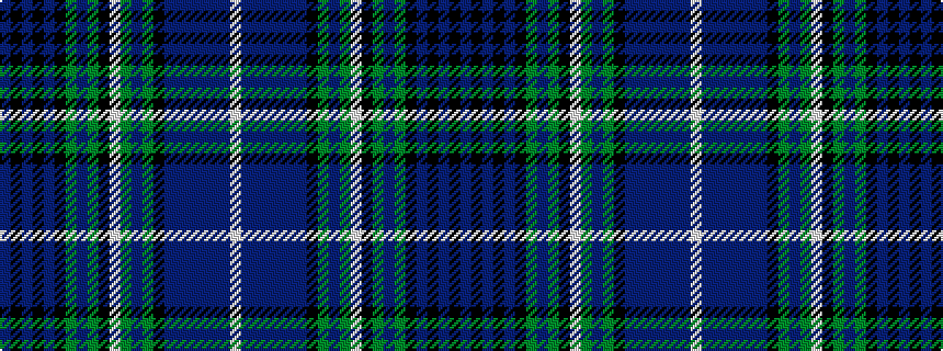 idealised woven sample of pattern BKBKBKGBGKWGBGKBBBBBBW