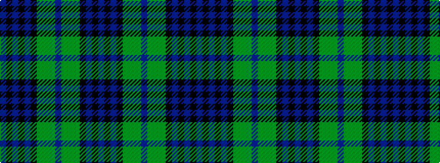 idealised woven sample of pattern BKBKBKGGGBGGGKBKB