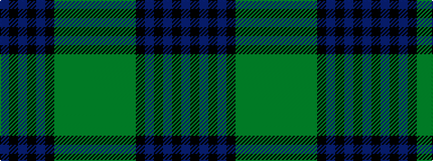 idealised woven sample of pattern BKBKBKGGGGG