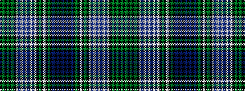 idealised woven sample of pattern BKBKBKGKWKGKWBWBWBWBWKGKGKGK