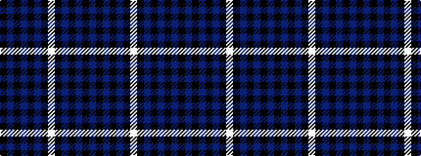 idealised woven sample of pattern BKBKBKWKBKBKBK