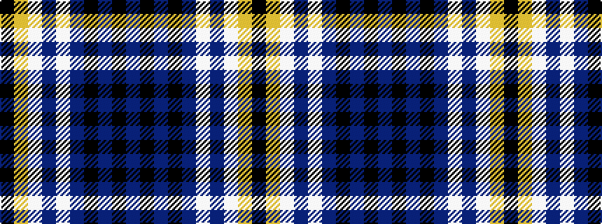 idealised woven sample of pattern BKBKBWBWYK