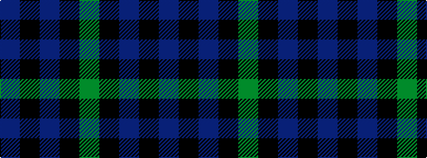 idealised woven sample of pattern BKBKG