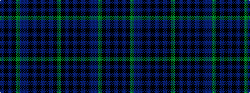 idealised woven sample of pattern BKBKGBBKBKBKBKG