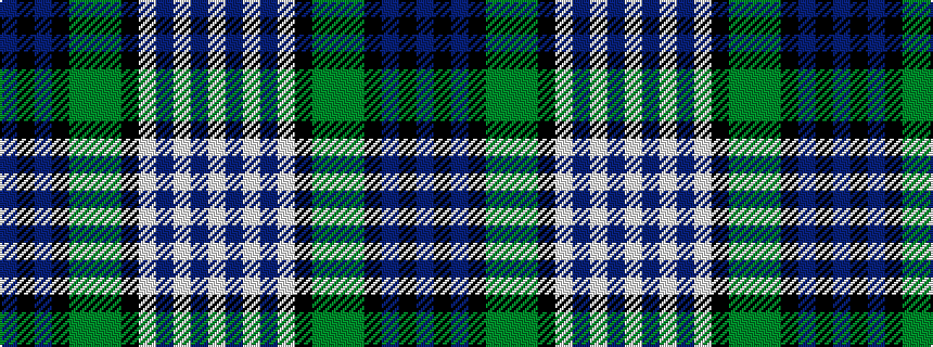 idealised woven sample of pattern BKBKGGGKWBWBW