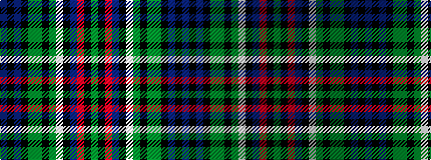 idealised woven sample of pattern BKBKGGKGWKBRKG
