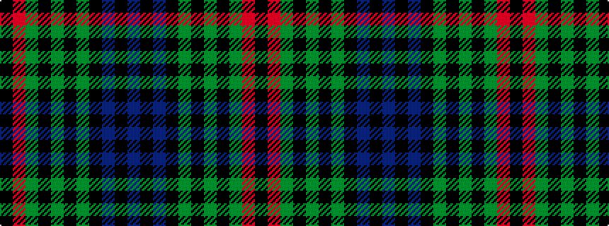 idealised woven sample of pattern BKBKGKGKGRK