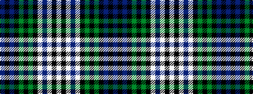 idealised woven sample of pattern BKBKGKGKWBWKW
