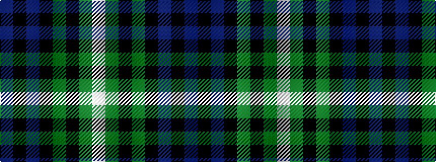 idealised woven sample of pattern BKBKGKGW