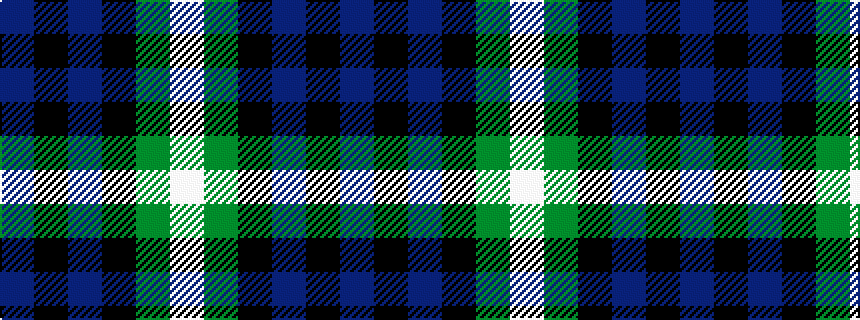 idealised woven sample of pattern BKBKGW