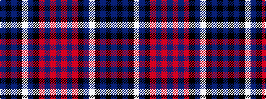 idealised woven sample of pattern BKBKWBKRBRB