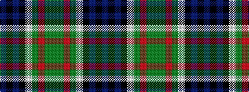 idealised woven sample of pattern BKBKWGRGG