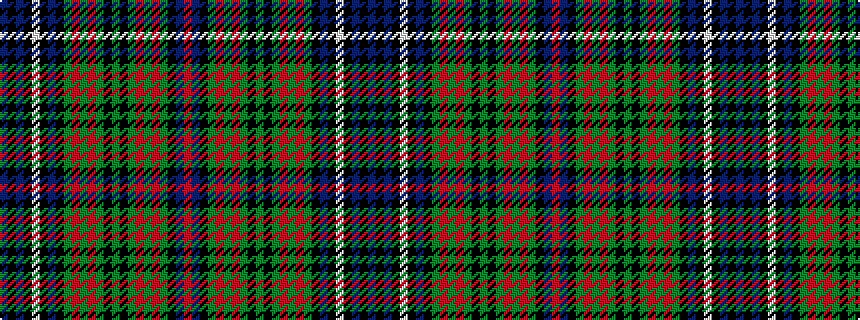 idealised woven sample of pattern BKBKWKBKGRGRGKGKGRGRGKBR