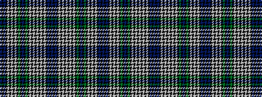 idealised woven sample of pattern BKBKWKWKWKGKBKGKWKWKWKWKWKBKB