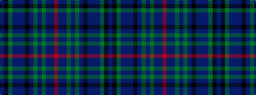 idealised woven sample of pattern BKGBBBKBGBGBBR
