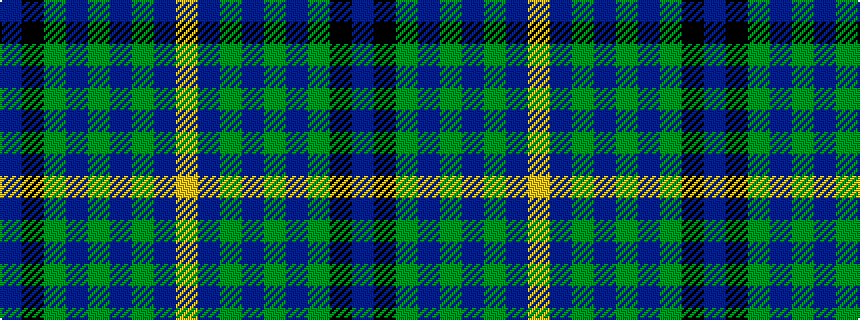 idealised woven sample of pattern BKGBGBGBY