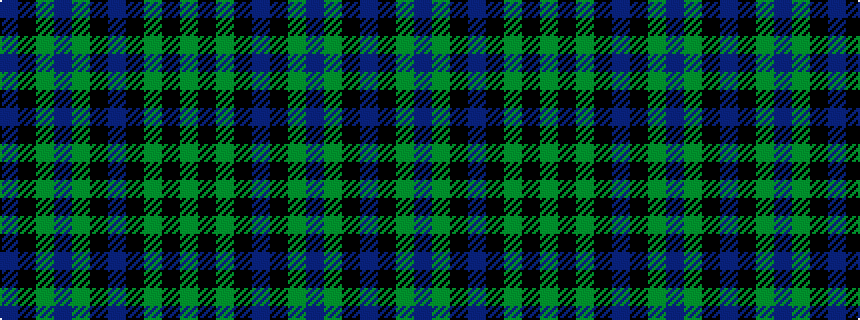 idealised woven sample of pattern BKGBGKBKGKG