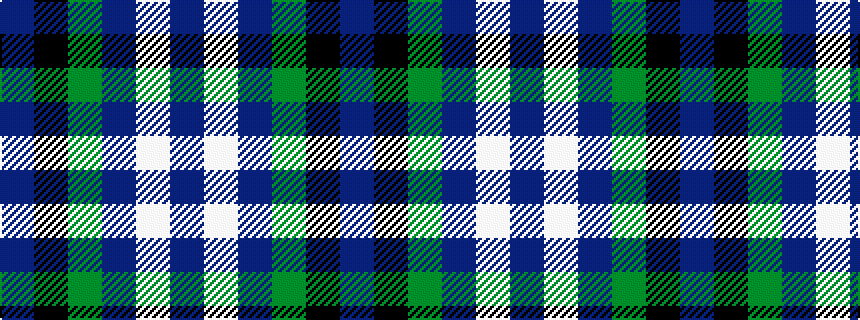 idealised woven sample of pattern BKGBWB