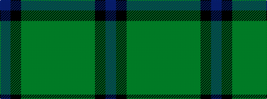 idealised woven sample of pattern BKGGGG