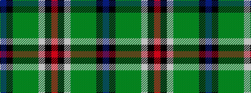 idealised woven sample of pattern BKGGGGWKR