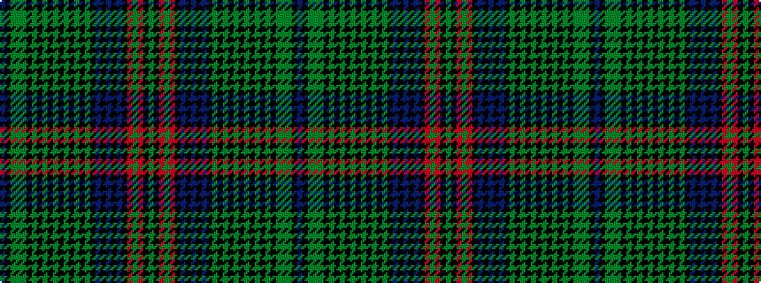 idealised woven sample of pattern BKGGGKGKGKGKGKGKGKBKBKBKRGRKG