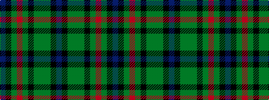 idealised woven sample of pattern BKGGGKGRGKB