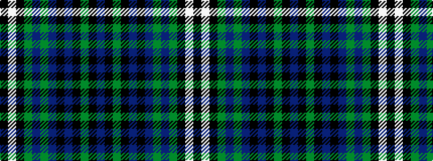 idealised woven sample of pattern BKGKBKBGBGKWK