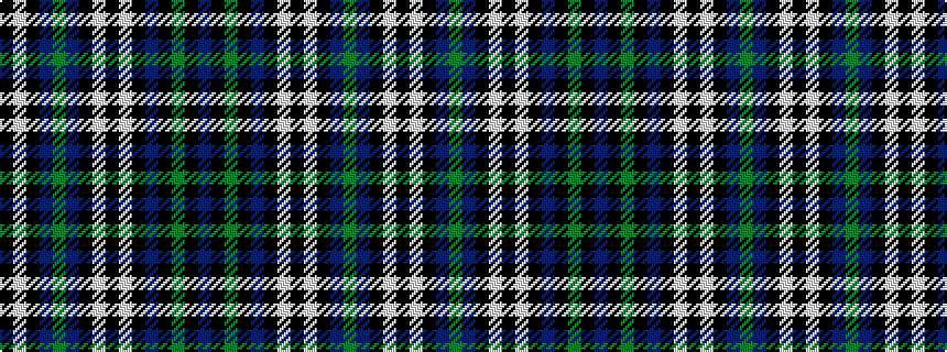 idealised woven sample of pattern BKGKBKWKWKBGBKWK