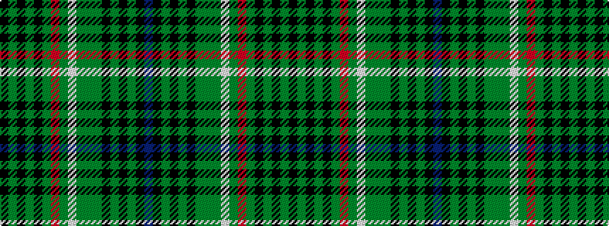 idealised woven sample of pattern BKGKGKGGGWGRGKGKGK