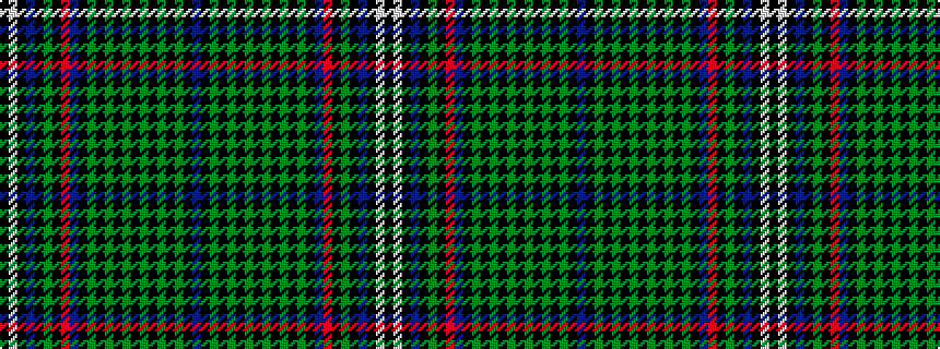 idealised woven sample of pattern BKGKGKGKGKGKGKBRKGKBKWK