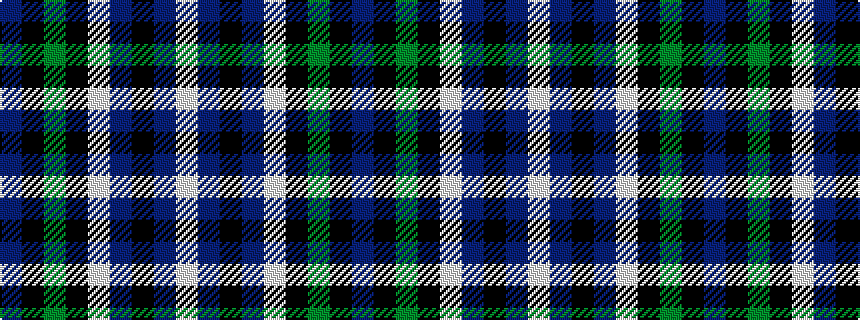 idealised woven sample of pattern BKGKWBKBW