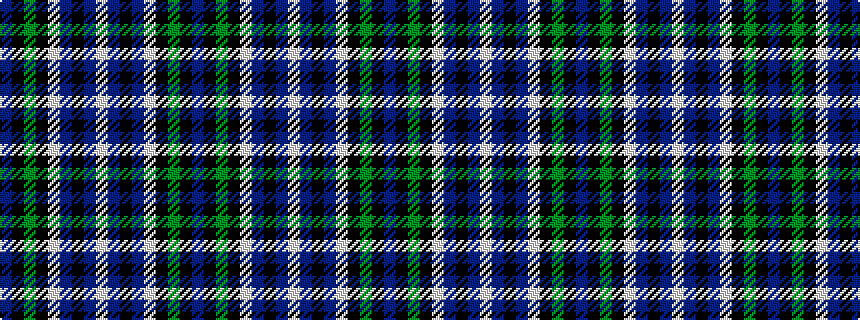 idealised woven sample of pattern BKGKWBKBWBKBWKGKB