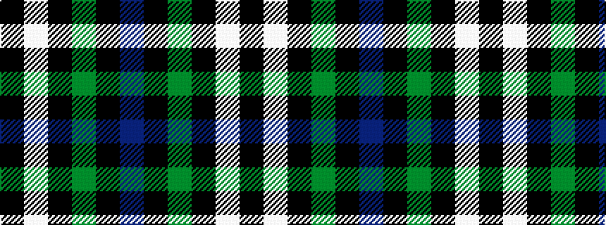 idealised woven sample of pattern BKGKWK