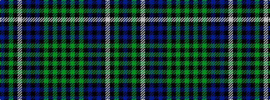 idealised woven sample of pattern BKGKWKBKBKGKGKG