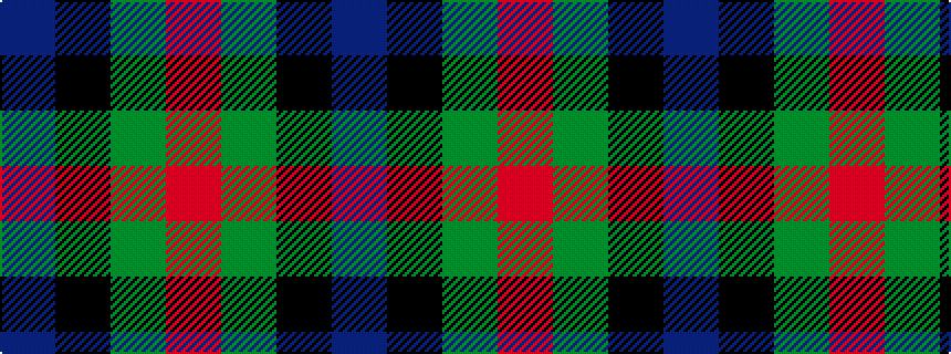idealised woven sample of pattern BKGR