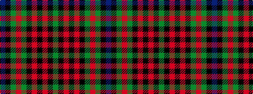 idealised woven sample of pattern BKGRGKRKRKG