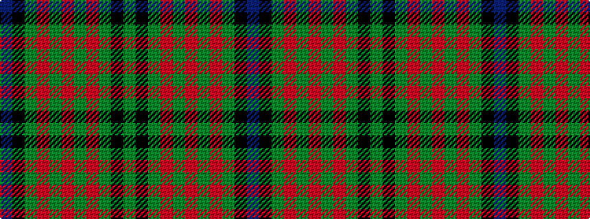 idealised woven sample of pattern BKGRGRGRGKG