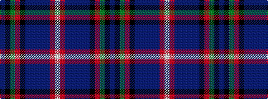 idealised woven sample of pattern BKGRKBBBBBRW
