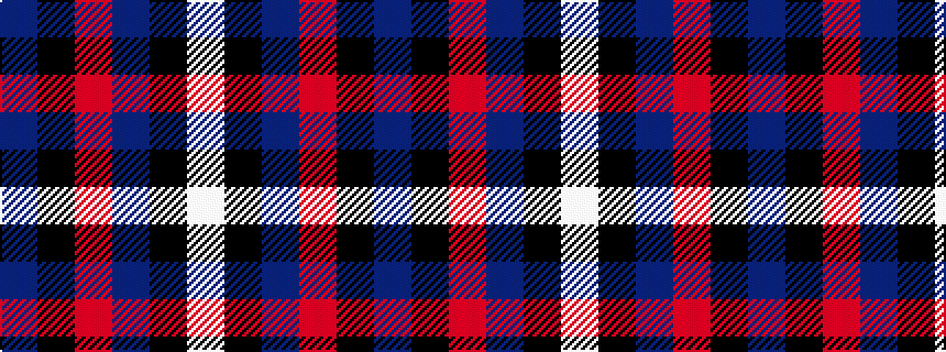 idealised woven sample of pattern BKRBKW