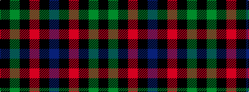 idealised woven sample of pattern BKRKGK