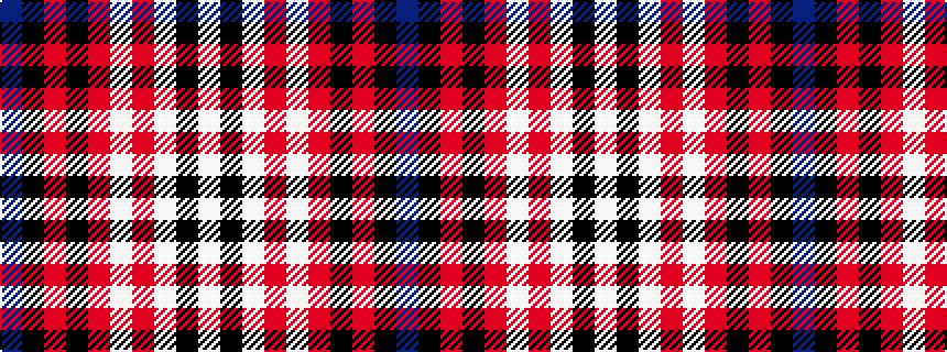 idealised woven sample of pattern BKRKRWRWKW