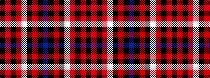 idealised woven sample of pattern BKRKWRKRK