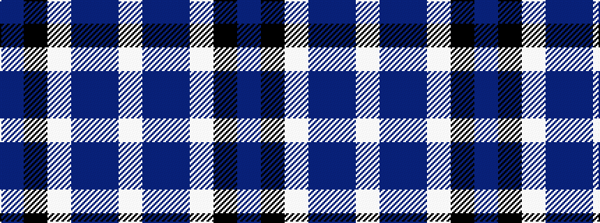 idealised woven sample of pattern BKWBBW
