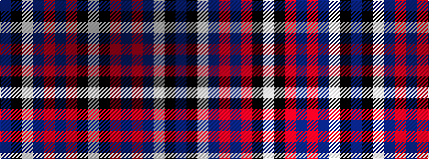 idealised woven sample of pattern BKWBRBRKW