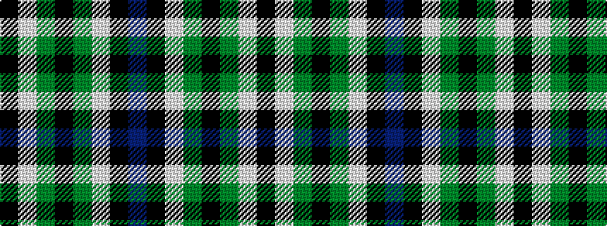 idealised woven sample of pattern BKWGKGWK